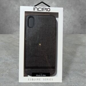 Q2. Incipio Esquire Series Case for Apple iPhone Xs Max - Fabric Gray